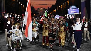 Begini Aksi Kontingen Indonesia di Pembukaan Paralimpiade Paris 2024