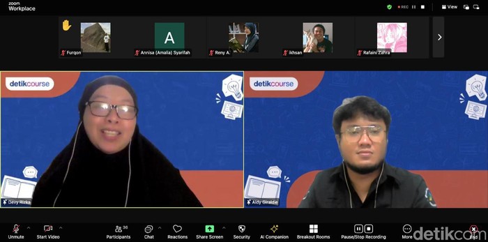 detikcourse kelas Google Sheet bersama Komunitas Excel Indonesia (KEI) Learning