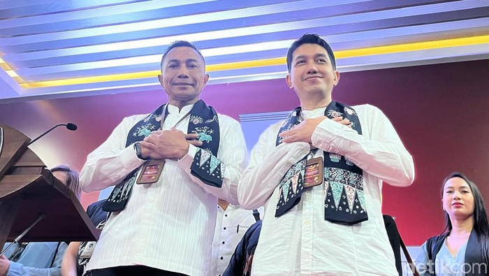 Dharma Pongrekun dan Kun Wardana. (Anggi/detikcom)