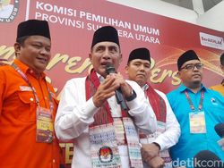 Edy Usai Daftar ke KPU: Tak Ada Cerita Menantu, Ini Antara Saya dan Bobby