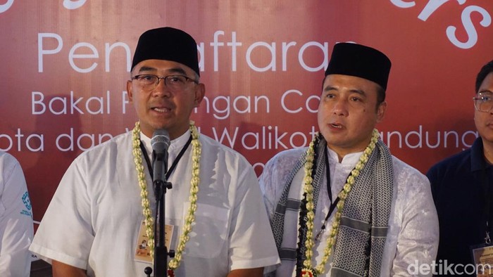 Farhan-Erwin Daftar Pilwalkot Bandung