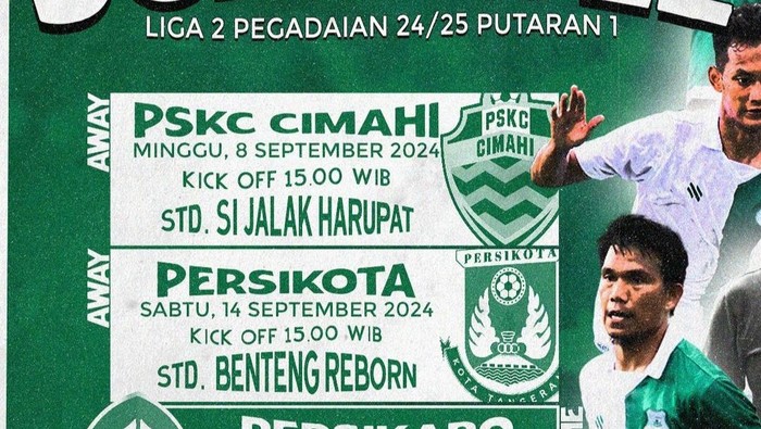 Jadwal PSMS Medan di putaran pertama Liga 2 musim 2024/2025 (Foto: Dok. Instagram @official_psmsmedan)