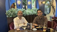 Momen Jeje bersama kakak iparnya, yaitu Raffi Ahmad juga dibagikan. Saat itu mereka tengah menikmati hidangan di Mama Amy Resto yang berlokasi di kawasan Bintaro. Foto: Instagram