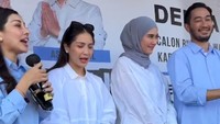 Jeje Maju Pilbup Bandung Barat, Syahnaz: Direpotin Aja Kalau Terpilih