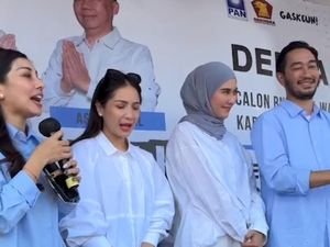 Jeje Maju Pilbup Bandung Barat, Syahnaz: Direpotin Aja Kalau Terpilih