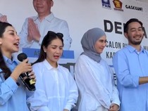 Jeje Maju Pilbup Bandung Barat, Syahnaz: Direpotin Aja Kalau Terpilih