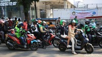 Sekitar 2.500 ojek online (ojol) dan kurir se-Jabodetabek akan menggelar aksi demo hari ini.