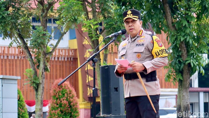 Kapolresta Pekanbaru Kombes Jeki Rahmat Mustika. (Raja Adil Siregar/detikSumut)