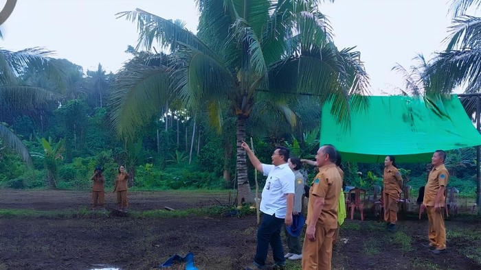 Kementan mengoptimalkan lahan perkebunan untuk ditanami Padi Gogo di Minahasa Utara.
