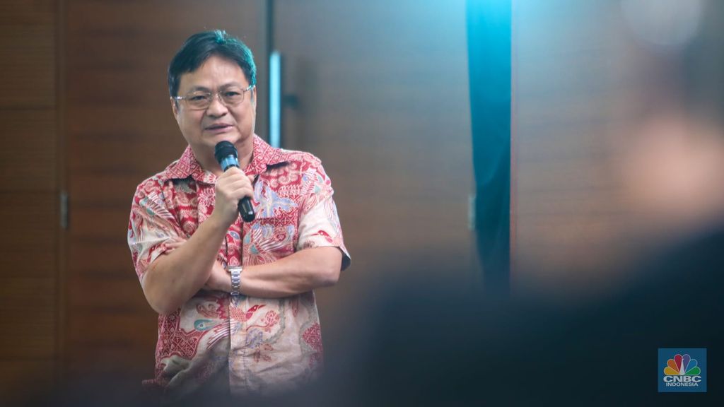 Ketua Umum Asosiasi Pertekstilan Indonesia (API) Jemmy Kartiwa Sastraatmadja. (վ/Faisal Rahman)