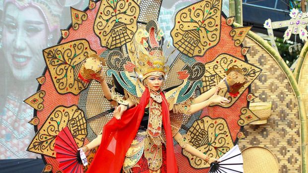 Kostum Gintangan Bamboo Festival 2024.