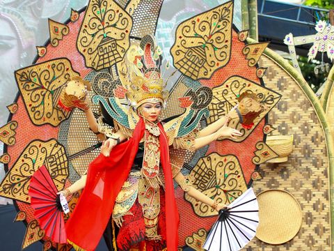 Kostum Gintangan Bamboo Festival 2024.
