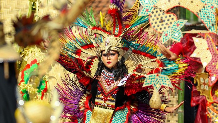 Kostum Gintangan Bamboo Festival 2024.