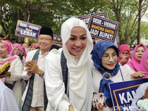 Paslon Dede Supriyadi dan Virnie Ismail Daftar Pilbup Lebak ke KPU