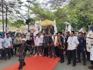 Usung Perubahan, Sanuji-Dita Daftar Pilbup Lebak