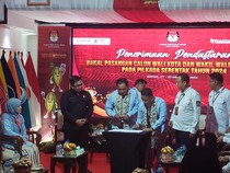 Didukung 12 Parpol, Supian-Chandra Resmi Daftar Pilwalkot Depok