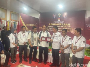 Diusung 12 Partai, Taufik-Rianto Bakal Lawan Kotak Kosong di Pilbup Asahan