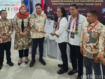 Diusung 5 Parpol, AMKA-Amir Resmi Daftar Pilkada Pangkep