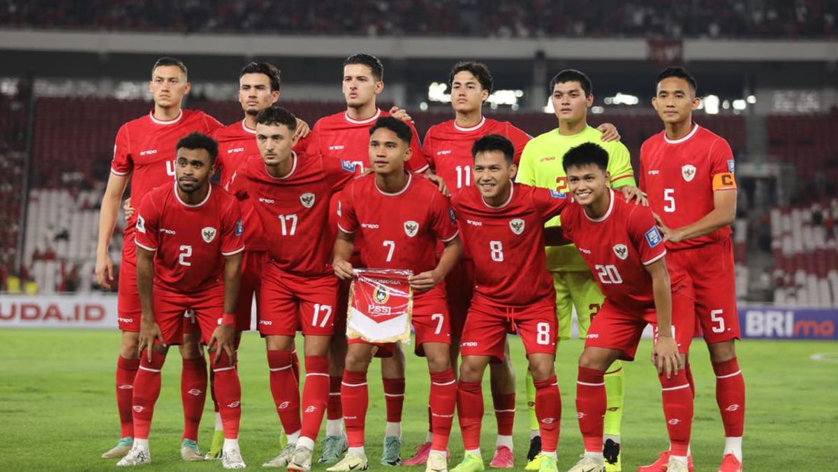 Daftar 26 Pemain Timnas Indonesia di Kualifikasi Piala Dunia 2026