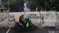 Para mitra driver ini berasal dari sejumlah wilayah di Jabodetabek. Bahkan ada yang datang langsung dari Bekasi demi turut ikut serta menyuarakan keresahannya.   