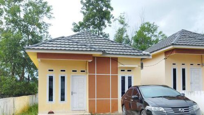 Penampakan rumah di Alif Akbar Mayang.