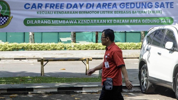 Car Free Day Zero Emision Mulai Diterapkan di Gedung Sate