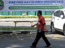 Car Free Day Zero Emision Mulai Diterapkan di Gedung Sate