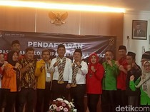 Paslon Bugar-Fahmi Mendaftar Pilkada Banjarnegara, Diusung 9 Parpol