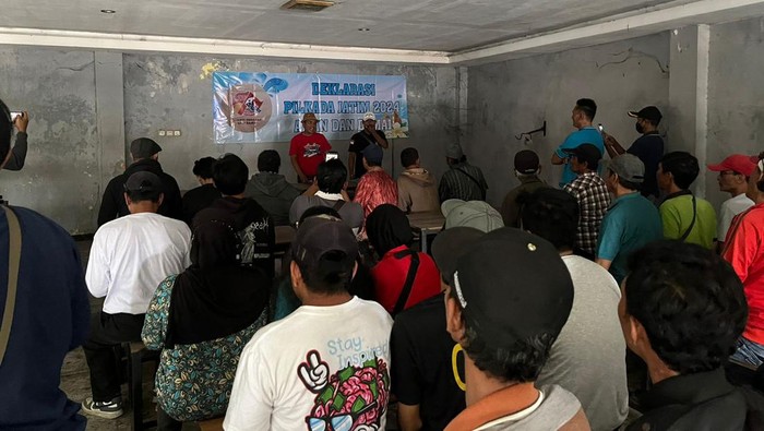 Ratusan Orang Gelorakan Pilkada Jatim 2024 Aman dan Damai