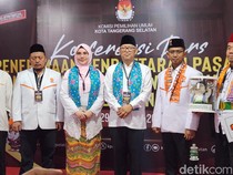 Diusung PKS, Ruhamaben-Shinta Resmi Daftar Pilwalkot Tangsel