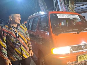 Setyo-Imron Daftar Pilkada Wonogiri Naik Angkot: Ini Kerakyatan