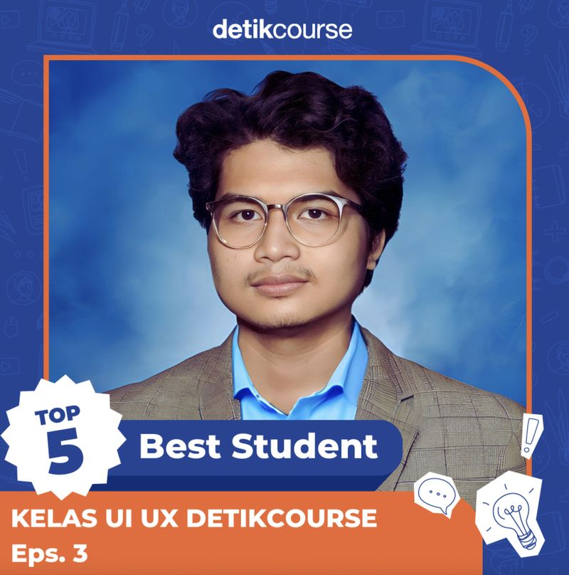 Top 5 peserta terbaik Kelas UI/UX detikCourse Eps 3
