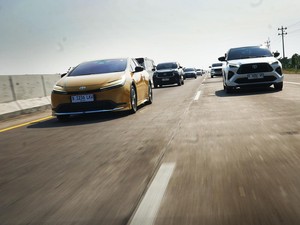 Mobil-mobil Hybrid Toyota Road Trip Jakarta-Yogyakarta, Jangan Heran Lihat Konsumsi BBM-nya