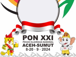 30 Twibbon PON ke-XXI Aceh-Sumut 2024: Link Download hingga Cara Pakai
