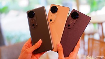 Vivo V40 disokong chipset Snapdragon 7 Gen 3 SoC. Foto: Adi Fida Rahman/detikINET