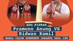 Infografis: Pramono Anung VS Ridwan Kamil, Bacagub Jakarta Lulusan ITB