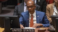 Wakil Utusan AS Robert Wood menanggapi rekannya dari Rusia itu dengan menekankan bahwa AS kini fokus pada upayanya bersama Mesir dan Qatar untuk menerapkan kerangka kerja yang telah disepakati oleh pemerintah Israel dan Hamas. (AP Photo/Yuki Iwamura)  