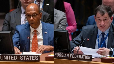 AS-Rusia Debat soal Upaya Damai di Gaza Saat Rapat DK PBB
