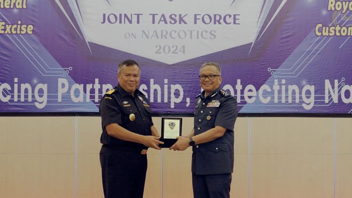 Bea Cukai bersama Royal Malaysian Customs Department (RMCD) menggelar operasi Joint Task Force on Narcotics (JTFN) tahun 2024.