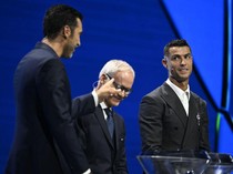 Cristiano Ronaldo dan Buffon Terima Penghargaan Tertinggi dari UEFA