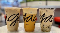 Varian Full Flavored Thai Milk Tea Thai Tea Mousse menjadi salah satu yang wajib dicicip. Harganya dibanderol Rp 37.000 untuk ukuran medium. Foto: detikcom/Riska Fitria
