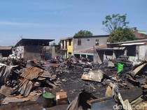 Detik-detik Paniknya Warga saat Kebakaran Hanguskan 20 Rumah di TPA Makassar
