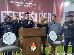 3 Pasangan yang Daftar Pilwalkot Sukabumi 2024