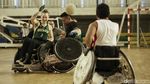Melihat Atlet Rugby Kursi Roda Australia-Indonesia Bertanding