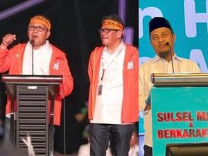 Survei PPI Pilgub Sulsel di Makassar: Danny-Azhar 31,2%, ASS-Fatma 29,2%