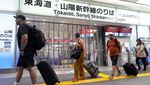 Operasional Kereta Cepat di Jepang Terhenti Gegara Amukan Badai