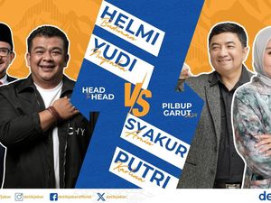 Infografis Kandidat yang Bertarung di Pilbup Garut 2024