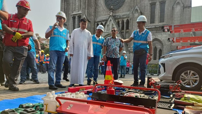 Pasokan listrik jelang Paus Fransiskus ke Jakarta