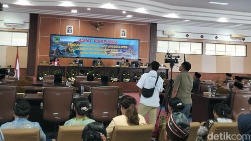 Pelatikan Anggota DPRD Manggarai Barat, Jumat (30/8/2023).