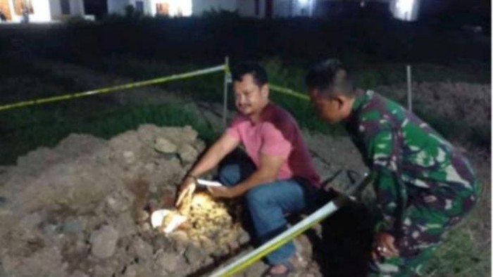 Penemuan proyektil di Pekalongan.
